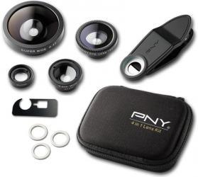 PNY 4 IN 1 Lens Kit for Smartphone